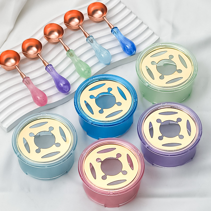 Wax Seal Stamp Set - 왁스 씰 워머 키트, 녹는 숟가락