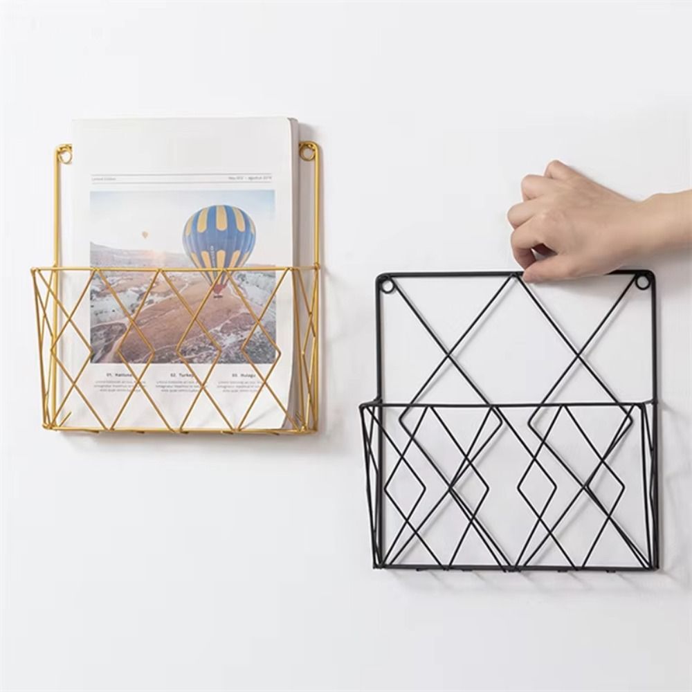 금속 잡지 홀더 벽걸이형 간단한 잡지 정리함 대용량 다 - Magazine Holder Rack 리뷰 및 가격