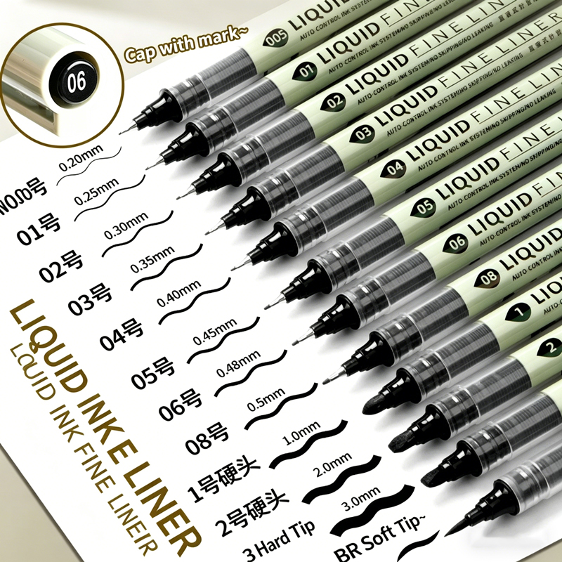 5/8/12 티브스 블랙 펜 파인 라인 스케칭 마커 다 - Copic Marker Sketch 리뷰 및 가격