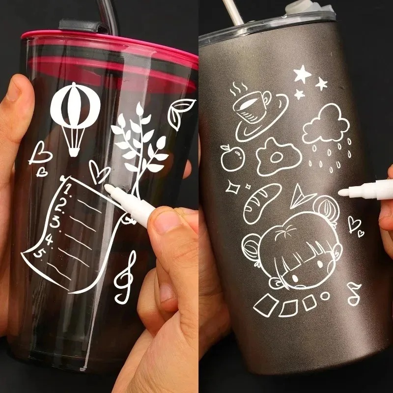 5-50PCS 흰색 액체 분필 펜 칠판 유리 창용 지울 - Copic Marker Sketch 리뷰 및 가격