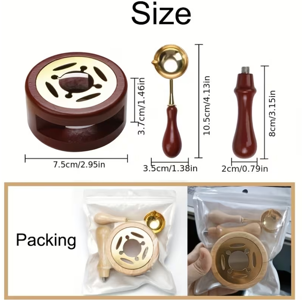 맞춤형 왁스 씰 스탬프 키트, 개인화된 왁스 씰링 스탬 - Wax Seal Stamp Set 리뷰 및 가격