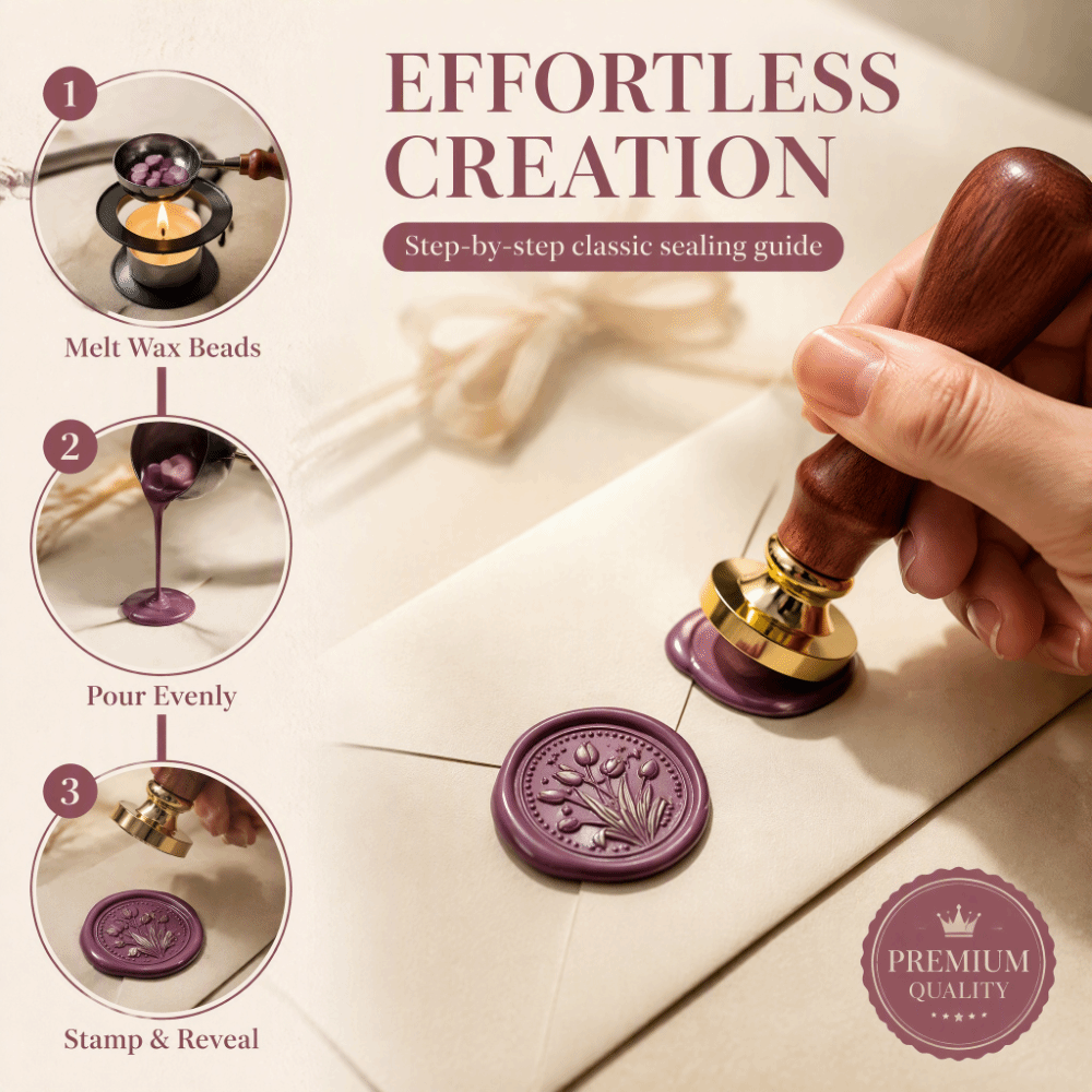 20개/세트 아연 합금 왁스 실링 스탬프 세트, 20개 - Wax Seal Stamp Set 리뷰 및 가격