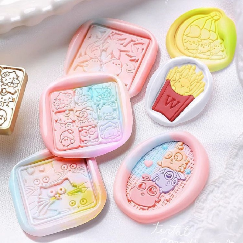 왁스 인감 스탬프 Kawaii 스탬프 왁스 스탬프 왁스 - Wax Seal Stamp Set 리뷰 및 가격