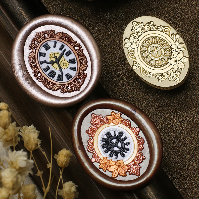 레트로 시계 왁스 스탬프 곰 토끼 왁스 인감 스탬프 머 - Wax Seal Stamp Set 리뷰 및 가격
