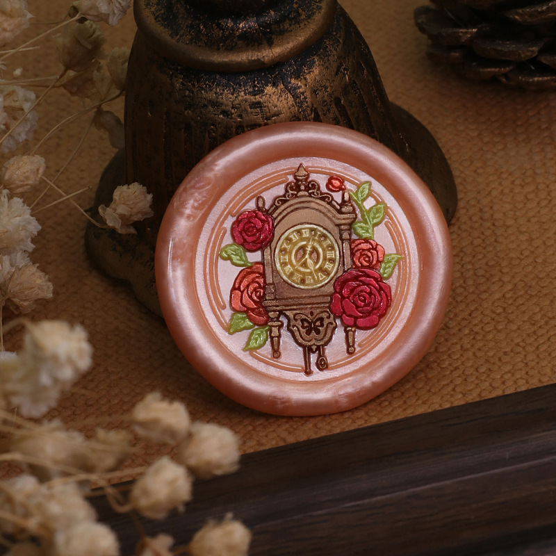 레트로 시계 왁스 스탬프 곰 토끼 왁스 인감 스탬프 머 - Wax Seal Stamp Set 리뷰 및 가격