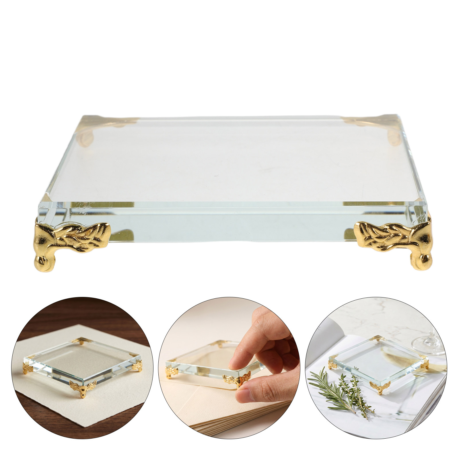 정사각형 크리스털 페이퍼웨이트, 투명한 크리스털 페이퍼 - Paper Weight Crystal 리뷰 및 가격